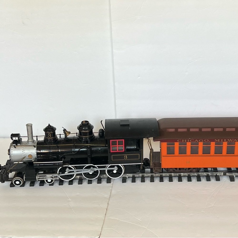 Train Toy Large Locomotive and Wagon for Display Only